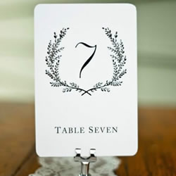 创意婚礼桌牌设计图片 手工婚庆桌签卡欣赏