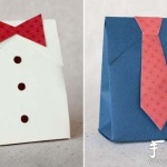 可爱的绅士纸质包装设计