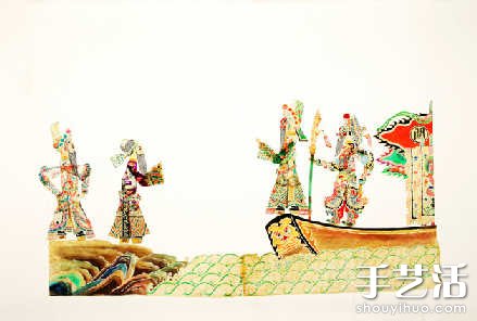 传统皮影戏珍品艺术作品欣赏