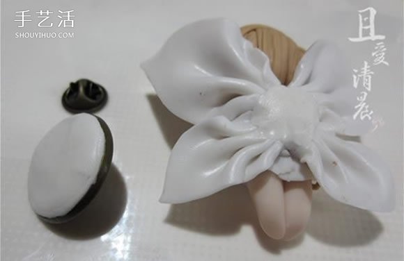 软陶制作小精灵图解 可爱花仙子用软陶做教程