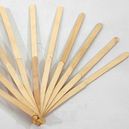 自制传统折纸扇的方法图解教程