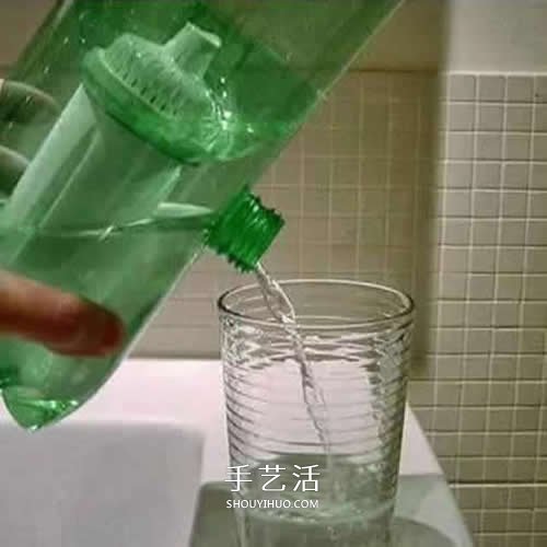 简单雪碧瓶手工制作 自制家庭净水器的方法