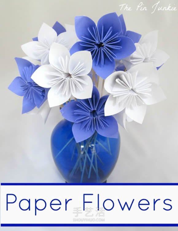 16款各种花DIY制作的迷人手工艺品装饰