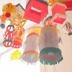 四种简单纸灯笼的做法 幼儿手工灯笼制作教程