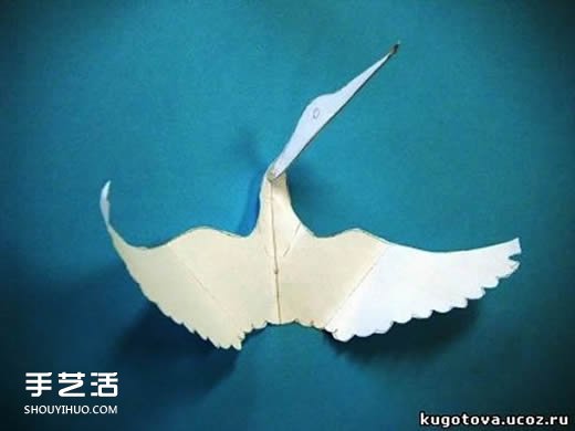纸鹤贺卡的制作方法 自制立体纸鹤贺卡教程