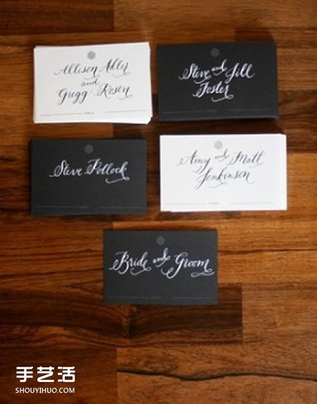 创意婚礼卡片DIY设计 手工制作婚庆卡片图片
