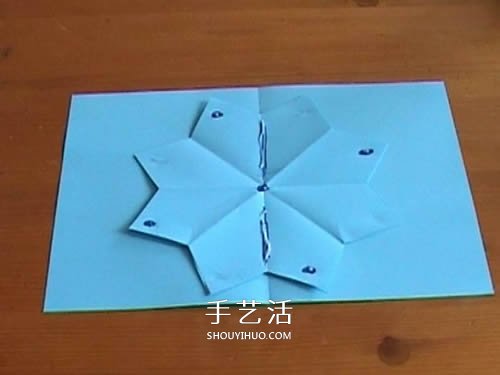 立体纸花贺卡制作方法 母亲节立体花朵贺卡DIY