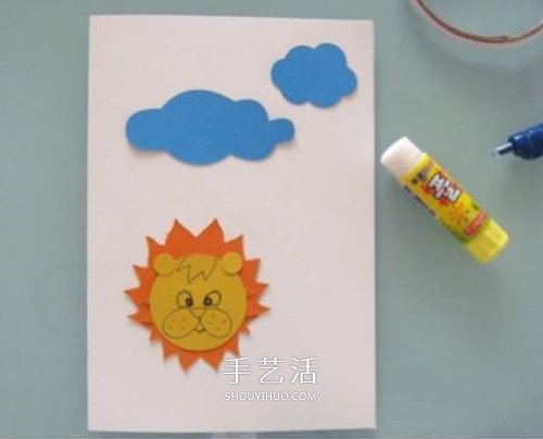 简单又可爱的儿童节卡通贺卡手工制作教程