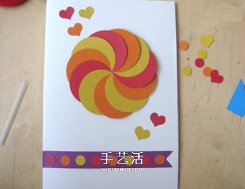情人节棒棒糖贺卡的做法 七夕情人节贺卡制作