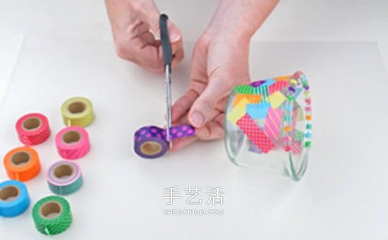 简单又漂亮的灯笼DIY 幼儿手工制作胶带纸灯笼