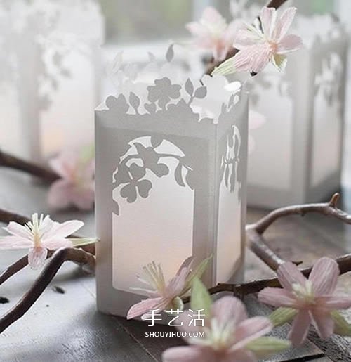 精美的中国风灯笼 卡纸做雕花纸灯笼的方法