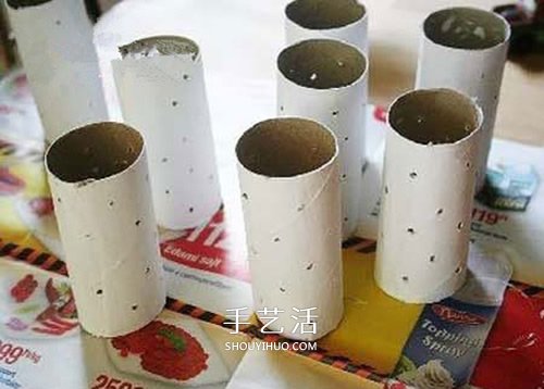 卷纸筒做小灯笼的方法 DIY最温馨浪漫的灯饰