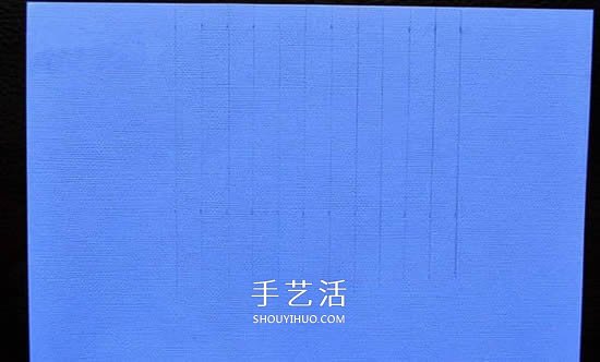 胶带纸贴一下 自制漂亮彩虹卡片超简单！