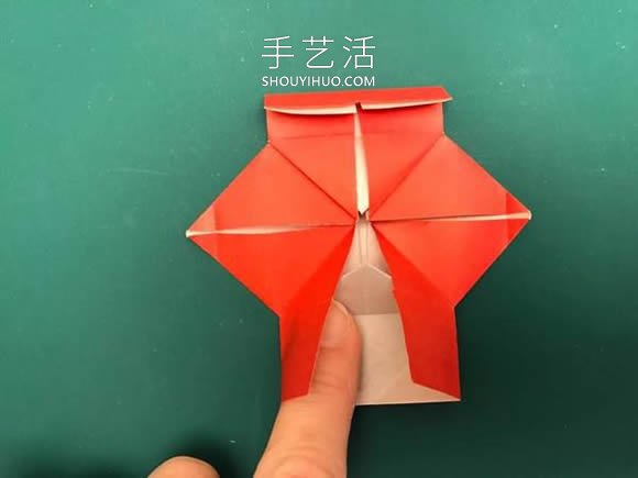 手工折纸灯笼的折法图解教程简单又可爱