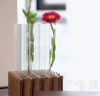 废纸盒纸板DIY的家居小装饰
