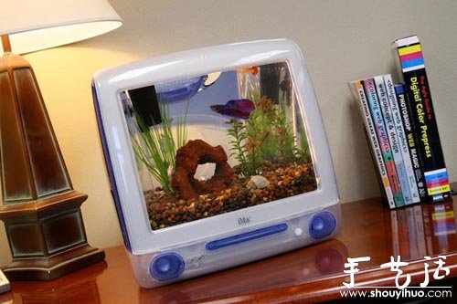 iMac G3废物利用DIY的鱼缸