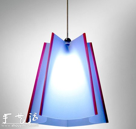 小册子的外壳手工DIY节能灯罩