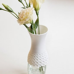 玻璃瓶DIY的时尚花瓶