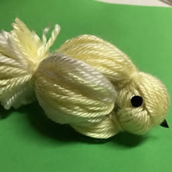 毛线手工制作小鸟的简单做法教程