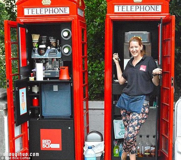 废弃电话亭改造 让失业者和流浪者开间小店