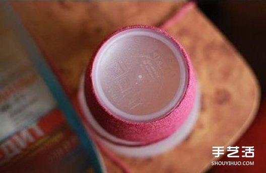 毛线缠绕杯子改造小制作 塑料杯子改造教程