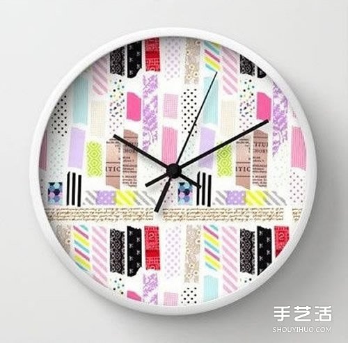 胶带创意画DIY 简单小手工改造美化家居空间