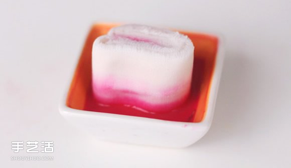 布条浸染DIY方法步骤 装饰布条的制作方法