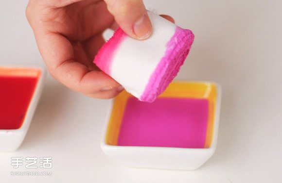 布条浸染DIY方法步骤 装饰布条的制作方法