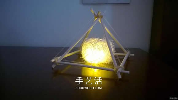 自制浪漫小夜灯的方法 简单又漂亮创意灯具DIY