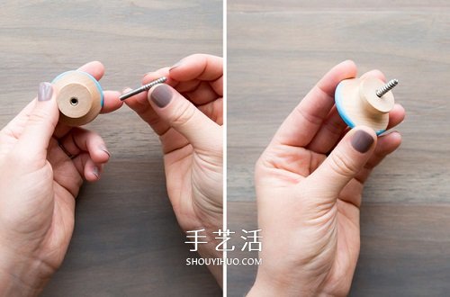 用木扣自制挂钩的方法 简单又好看挂钩DIY教程
