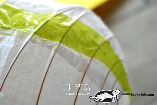 热气球花篮的制作方法 自制创业花篮DIY图解