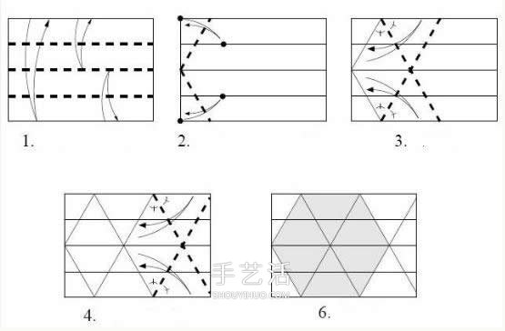 折纸时如何获得正六边形的纸张 分享3种做法