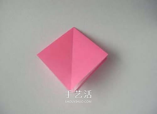 新手入门教程：最常用方形折纸的折法图解