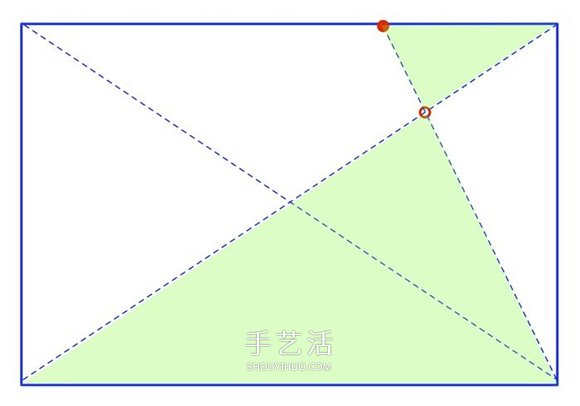 不借助工具 徒手折纸将整张纸三等分的方法