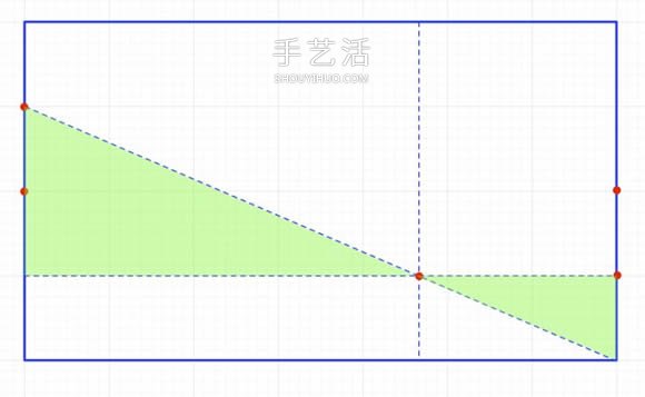 不借助工具 徒手折纸将整张纸三等分的方法