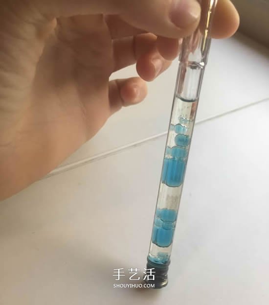 简单自制油水笔的方法图解 好看又好玩！