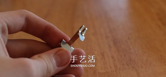 发夹手工制作袋鼠图解