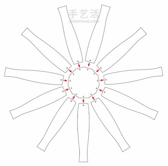 仅用卡纸和毛线！手工花瓶/笔筒的编法教程