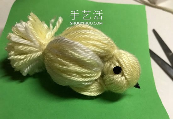毛线手工制作小鸟的简单做法教程