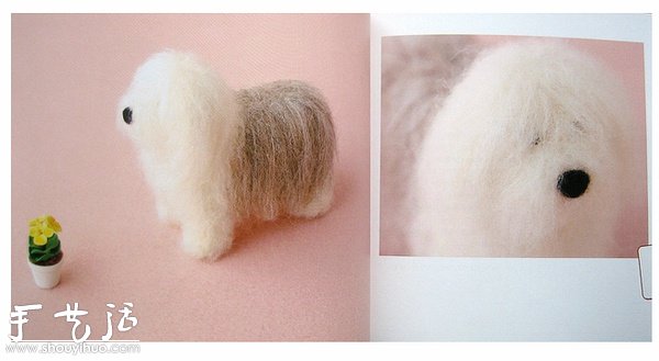 羊毛毡手工制作小动物