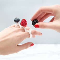 指头上的酸甜滋味 DIY激光切割美食戒指