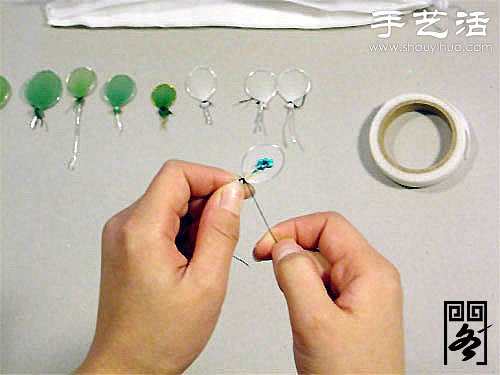 丝袜花土耳其菊的制作方法