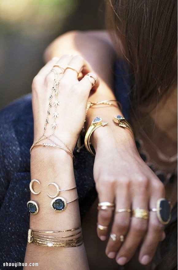 Pinterest饰品私设计 16张完美珠宝穿搭照