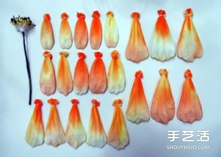 艳丽丝网花制作教程 手工丝袜花盆景DIY图解