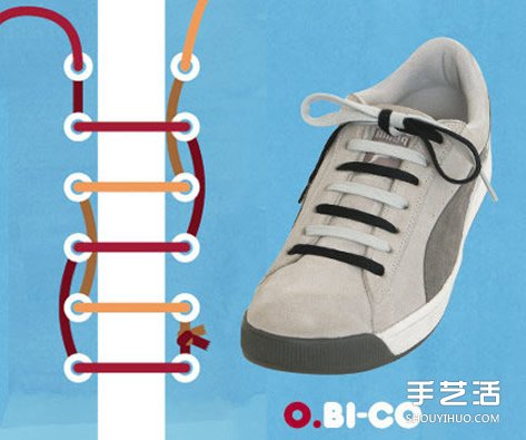 9种鞋带的系法图解 绑鞋带的方法最好看实用