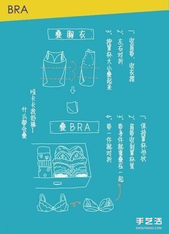 实用叠衣服技巧图解 叠衣服的方法步骤图