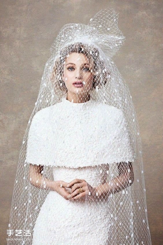 打造完美新娘造型 关于佩戴头纱的4个小知识