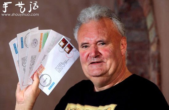 英男子手工DIY假邮票寄信3年未被捉