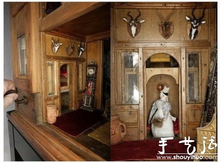 贵族式童心未泯：手工制作的欧洲古董玩具屋