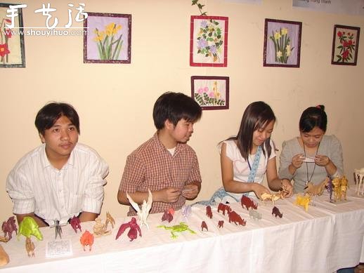 越南折纸达人和他们的精彩作品